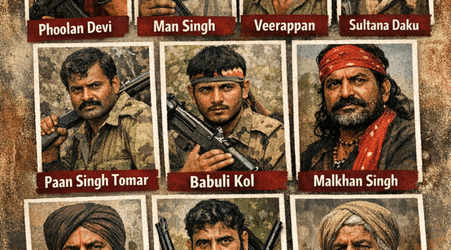 top 10 most notorious dacoits of India