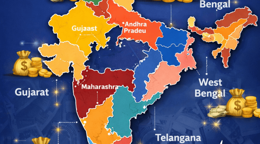 Top 10 Richest States in India