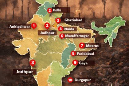 top 10 most polluted cities in India