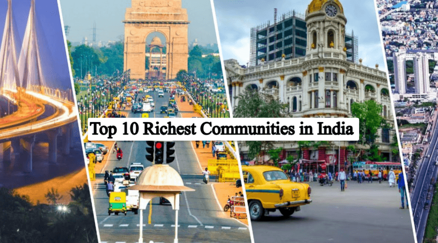 top 10 richest communities in India